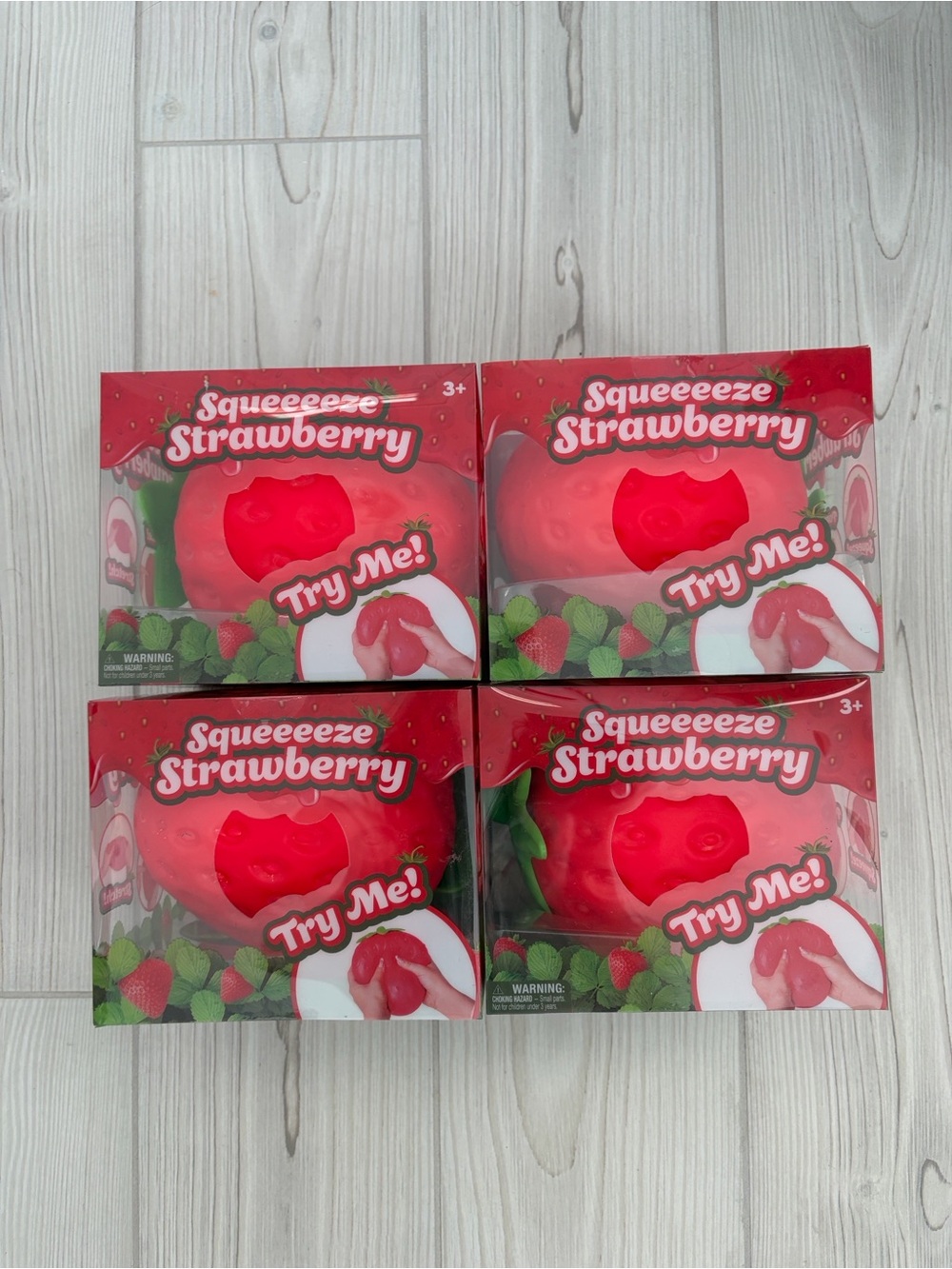 Viral Toymendous Jumbo Strawberry Squishy Toy1 piece